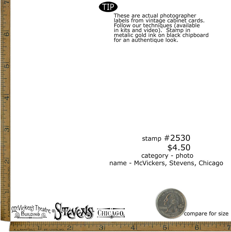 #2530 - McVickers, Stevens, Chicago - Photo